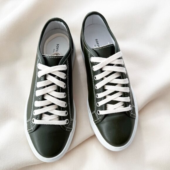 Sofie D'Hoore "Frida" Low Top Sneakers in Green, size 36 - Picture 4 of 9